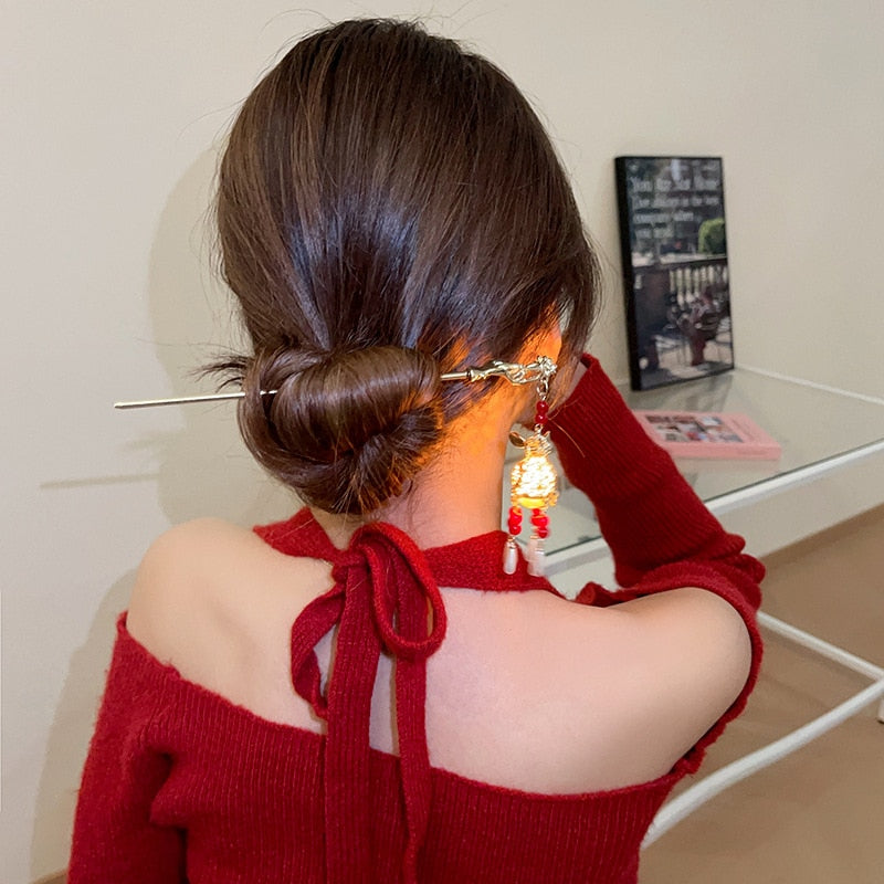 Sparkly Fashion Butterfly Hair Clip Lamp