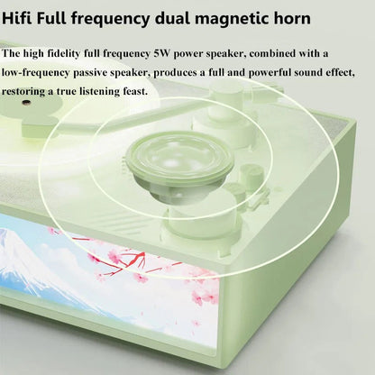 Portable LED Bluetooth Speaker with Aroma Diffuser