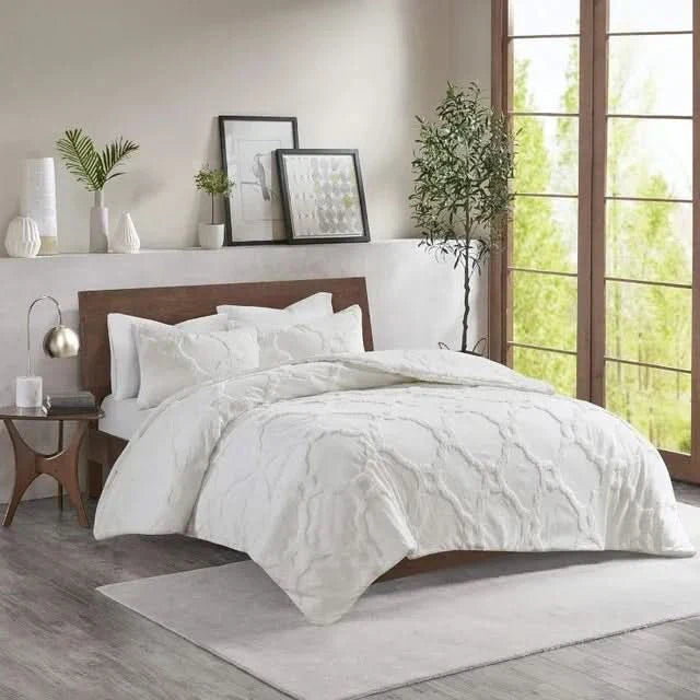Soft Cotton Bed Sheet Pillowcase Set