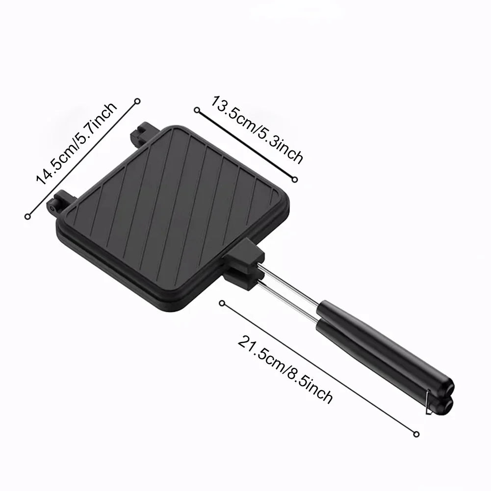 Easy Clean Double Sided Sandwich Toaster Grill - Yeezlab