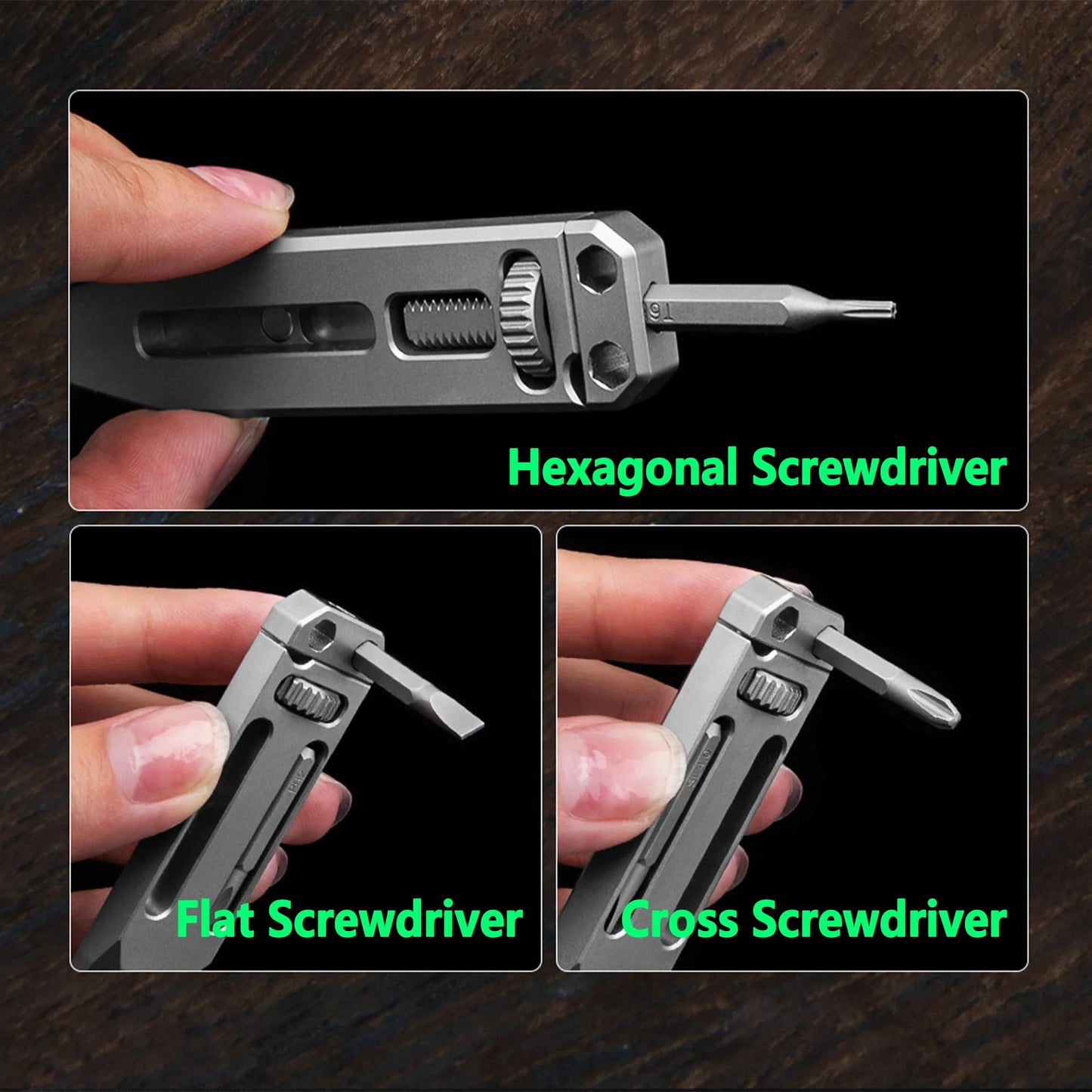 Portable Titanium Camping Pocket Multi Tool