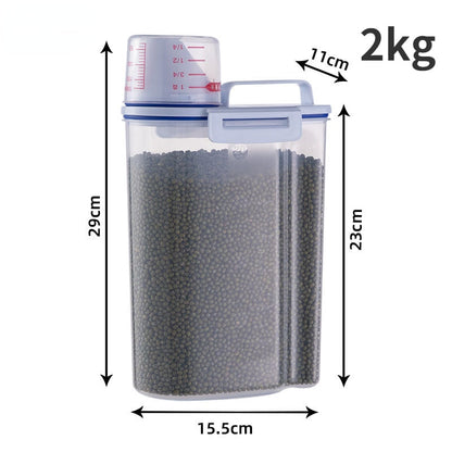 Fresh Pet Food Keeper Measuring Cup