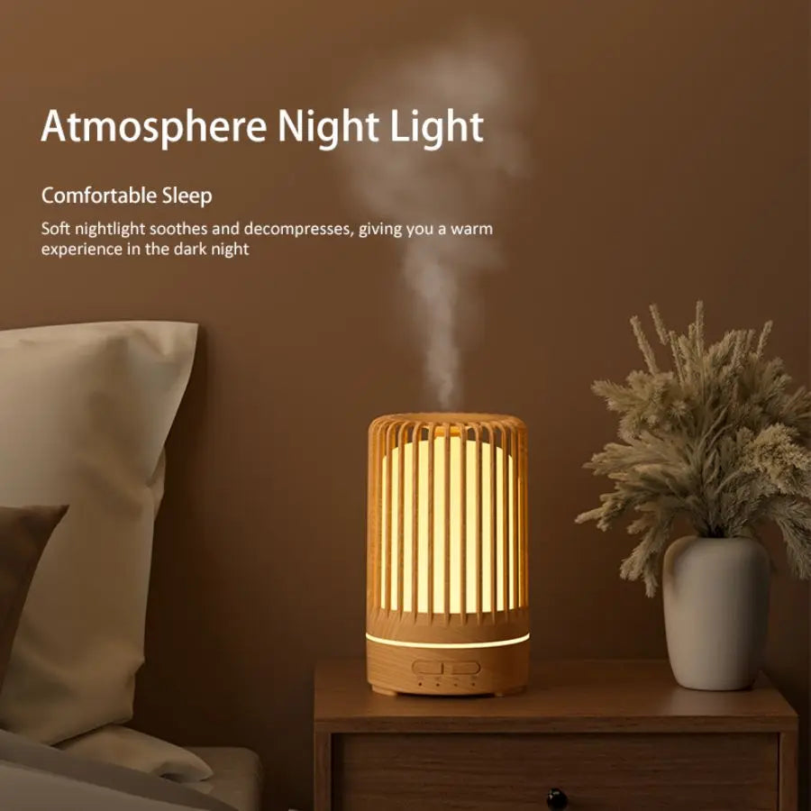 Compact USB Aroma Diffuser with LED Light