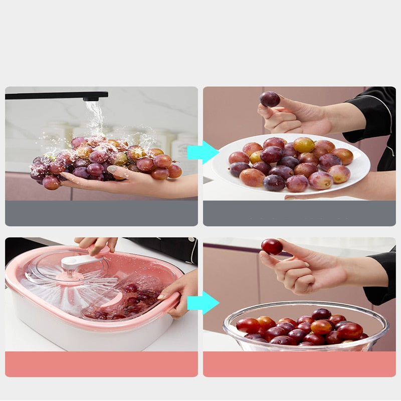 Easy Clean Kitchen Colander Basket