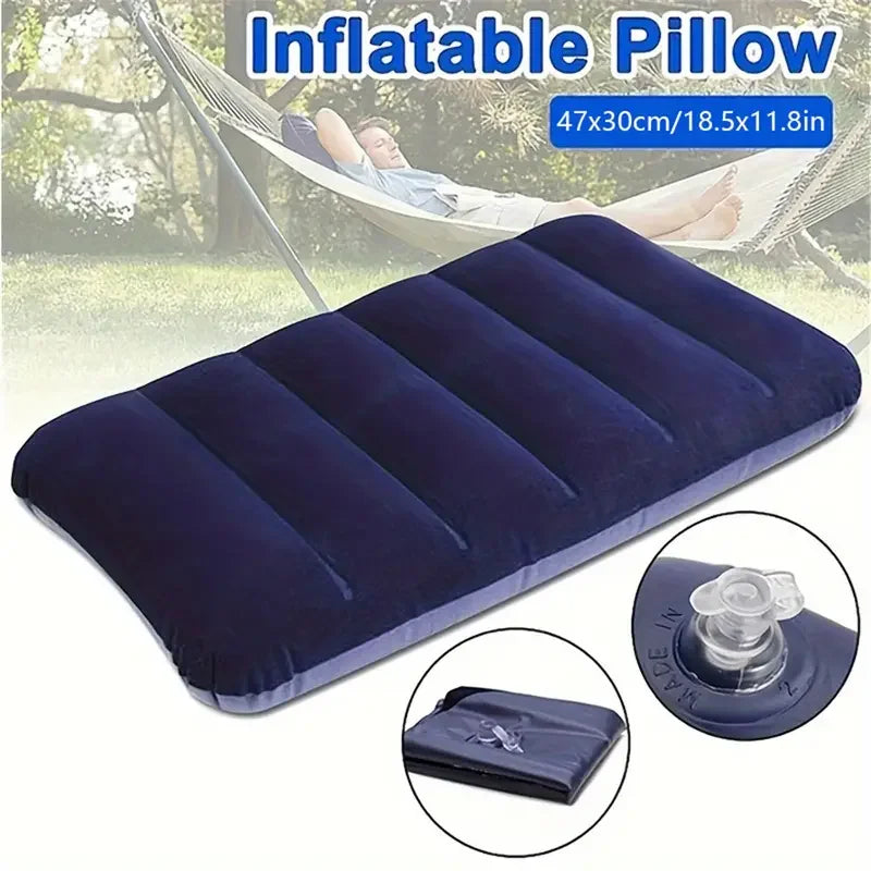 Portable Inflatable Neck Pillow for Travel