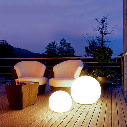 Bright Outdoor Solar Powered Garden Ball Lamp