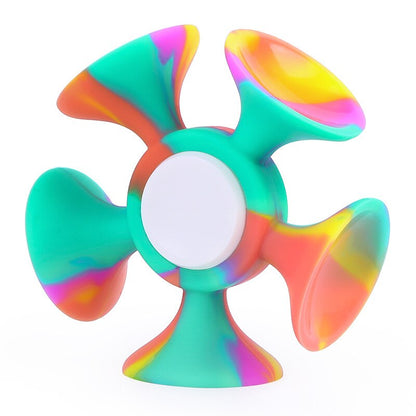 Relaxing Silicone Fidget Spinner Toy