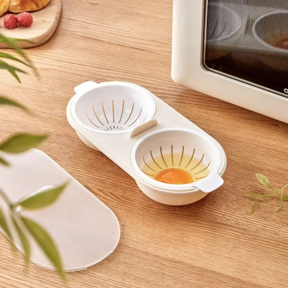 Easy Use 2 Egg Microwave Cooker
