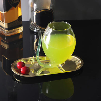Luxury Curved Designer Cocktail Glass