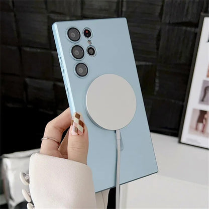 Slim Wireless Charging Case for Samsung Galaxy