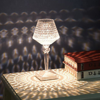 Luxurious Crystal LED Desk Lamp