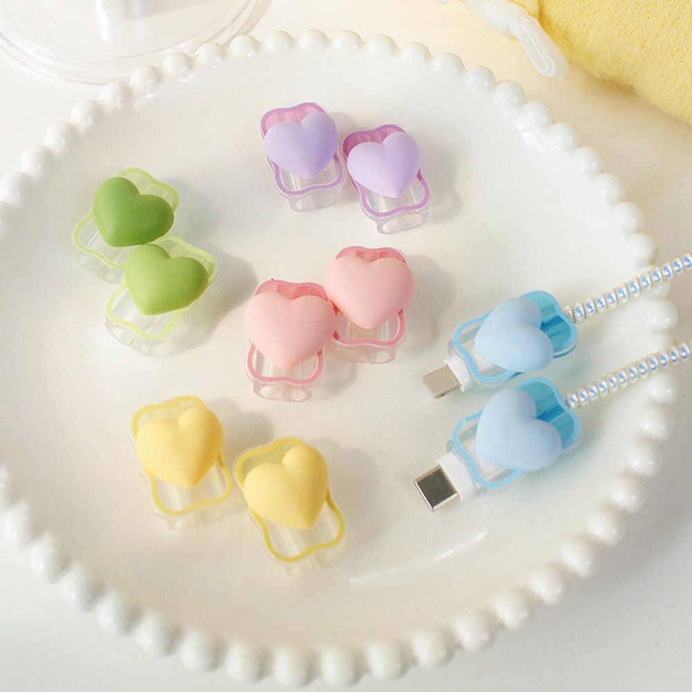 Clear Phone Charging Cable Cover Protector
