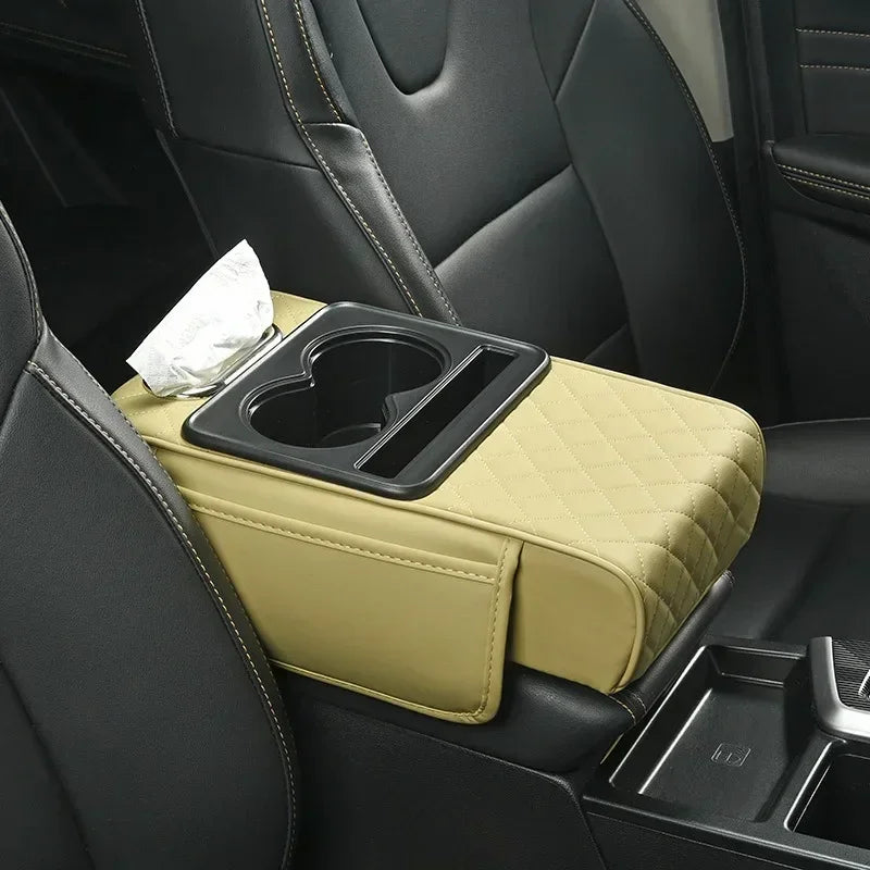 Premium Console Car Armrest Storage Pad