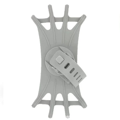 Flexible Bike Phone Mount 360 Rotation Silicone Holder