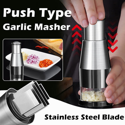 Compact Manual Kitchen Food Chopper Cutter