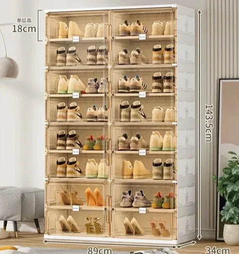 Compact Shoe Storage Rack