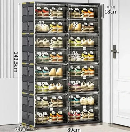 Compact Shoe Storage Rack