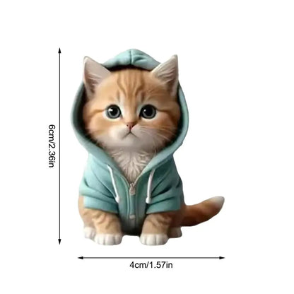 Fun Cat Car Air Freshener Clip