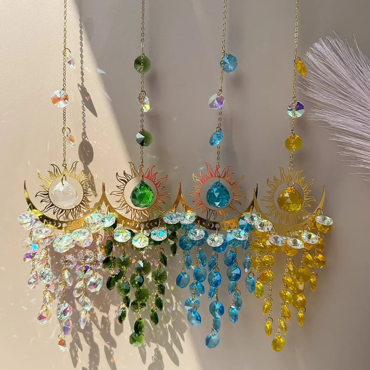 Sparkling Crystal Glass Sun Catcher