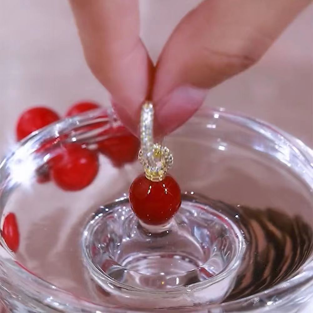 Round Chic Drop Earrings