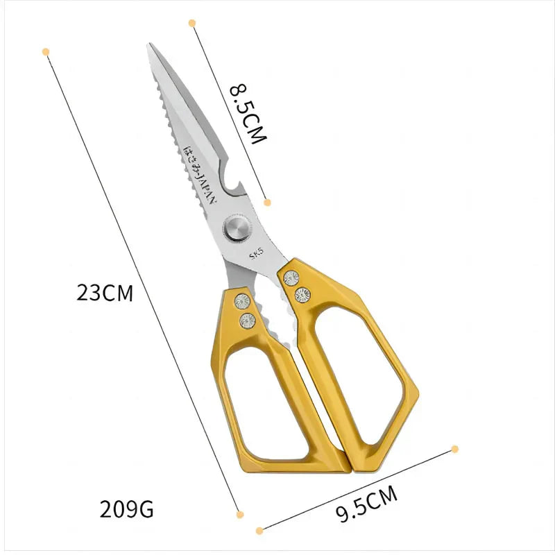 Sharp Kitchen Shears with Comfort Grip - Yeezlab