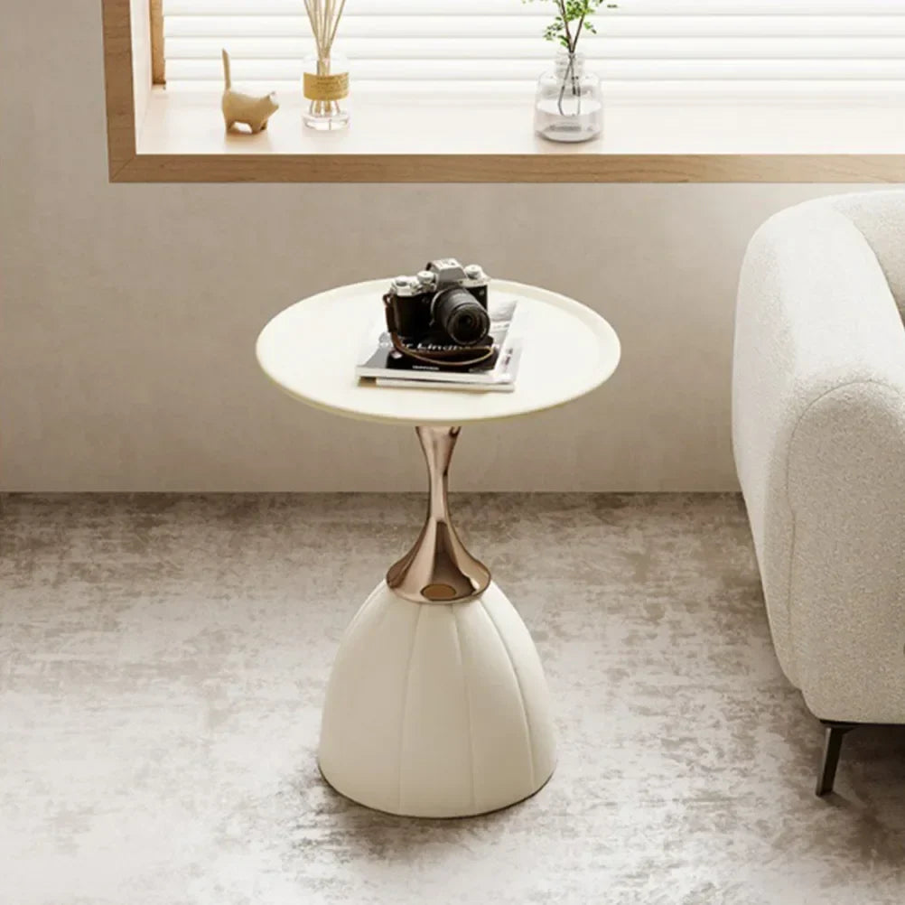 Minimalist Wooden End Table in Modern Style