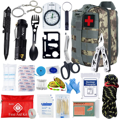 Emergency First Aid Backpack Kit