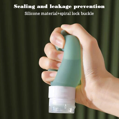Spill Proof Silicone Travel Bottle Dispenser