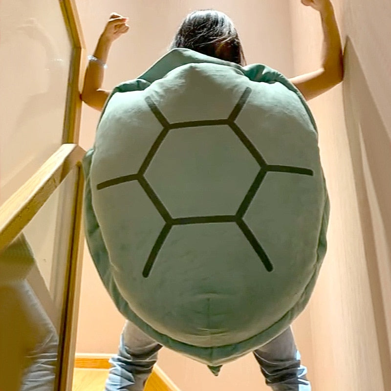 Large Turtle Shaped Cozy Pillow