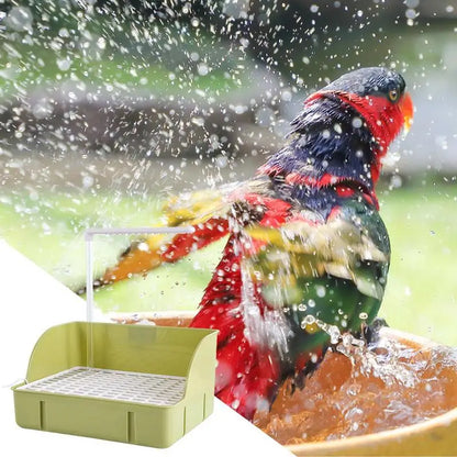 Easy Clean Bird Bathing Station