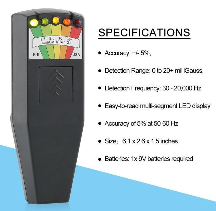 Paranormal Ghost Detector EMF Meter