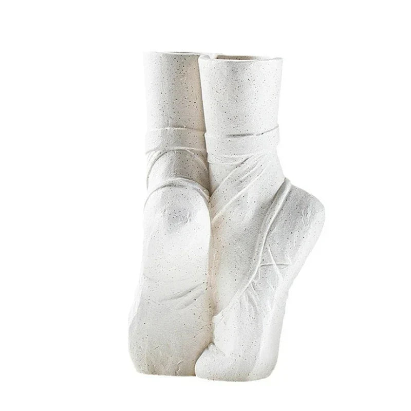 Elegant Dance Inspired Ceramic Vase