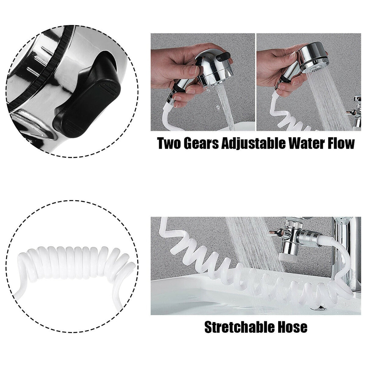 Complete Bathroom Accessory Kit Easy Install