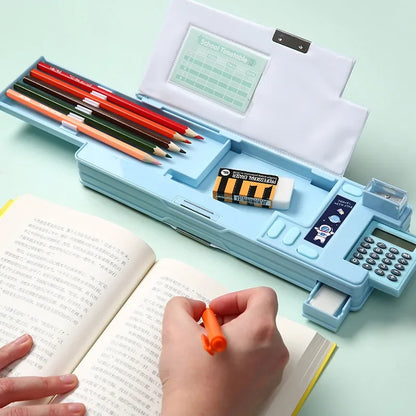 Fun Colorful Kids Pencil Case Calculator