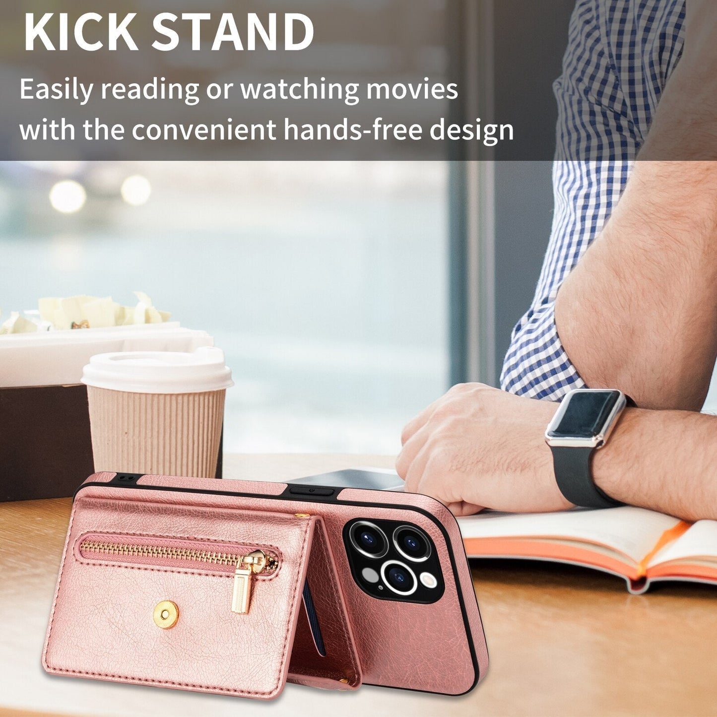 Slim iPhone Wallet Case with Card Holder