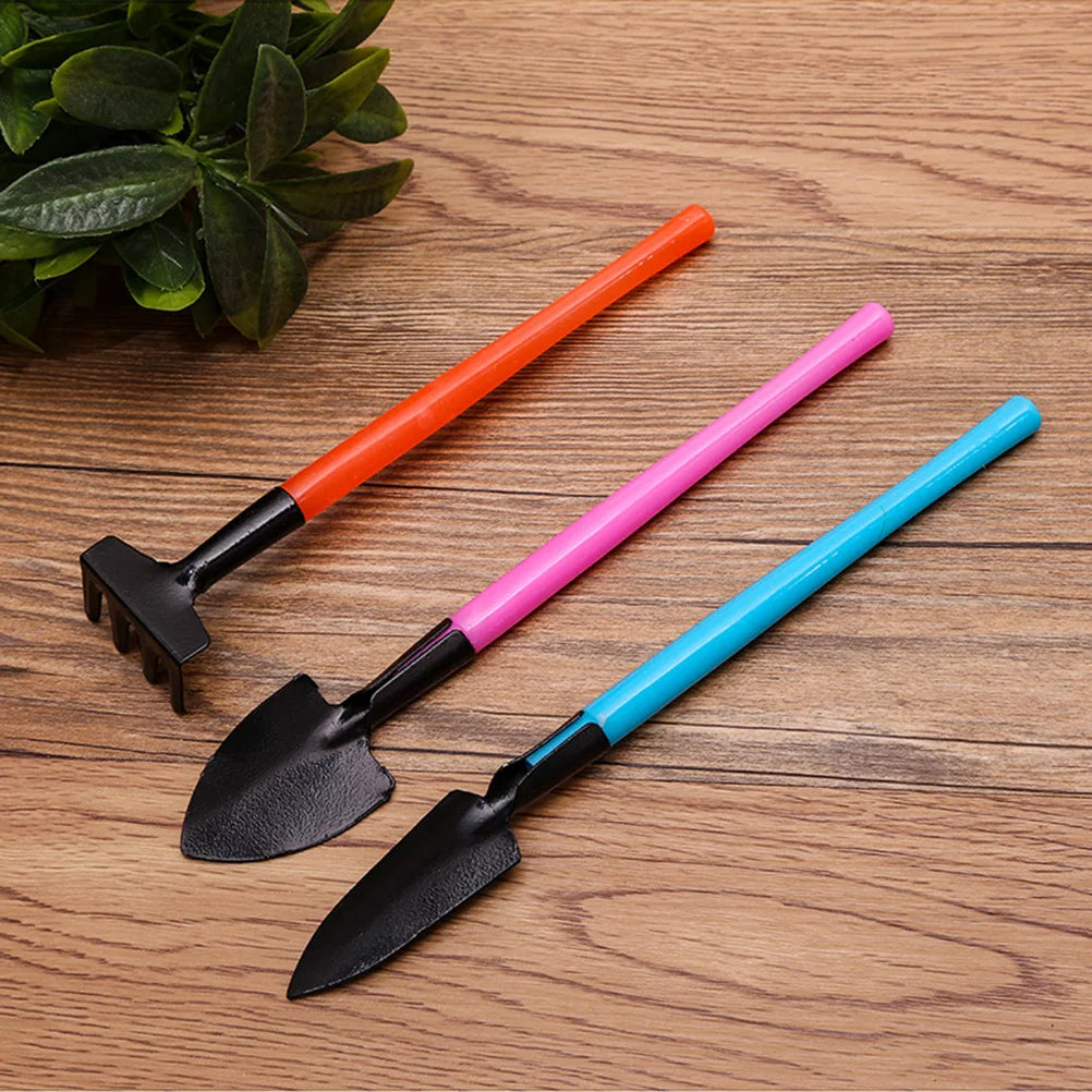 Compact 3pc Garden Tool Set for Indoor Plants - Yeezlab