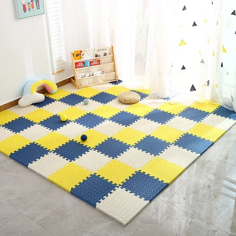 Baby Safety Play Mat – 12 Piece Foam Tile Set