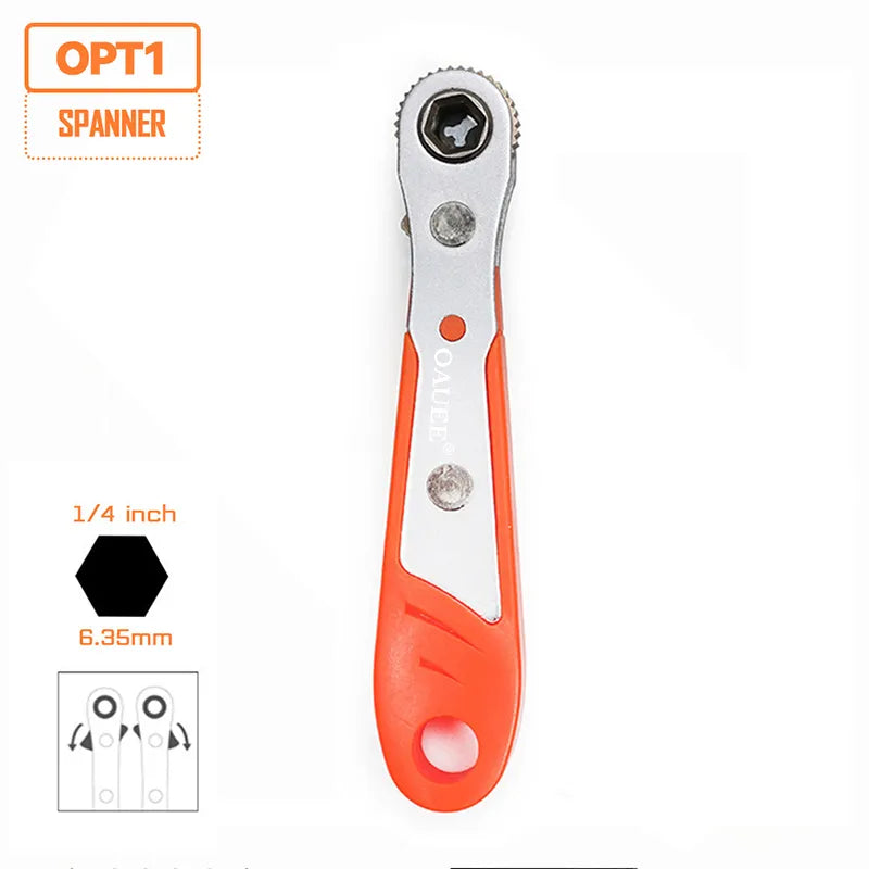 Compact Fast Hex Key Ratchet Tool Set - Yeezlab
