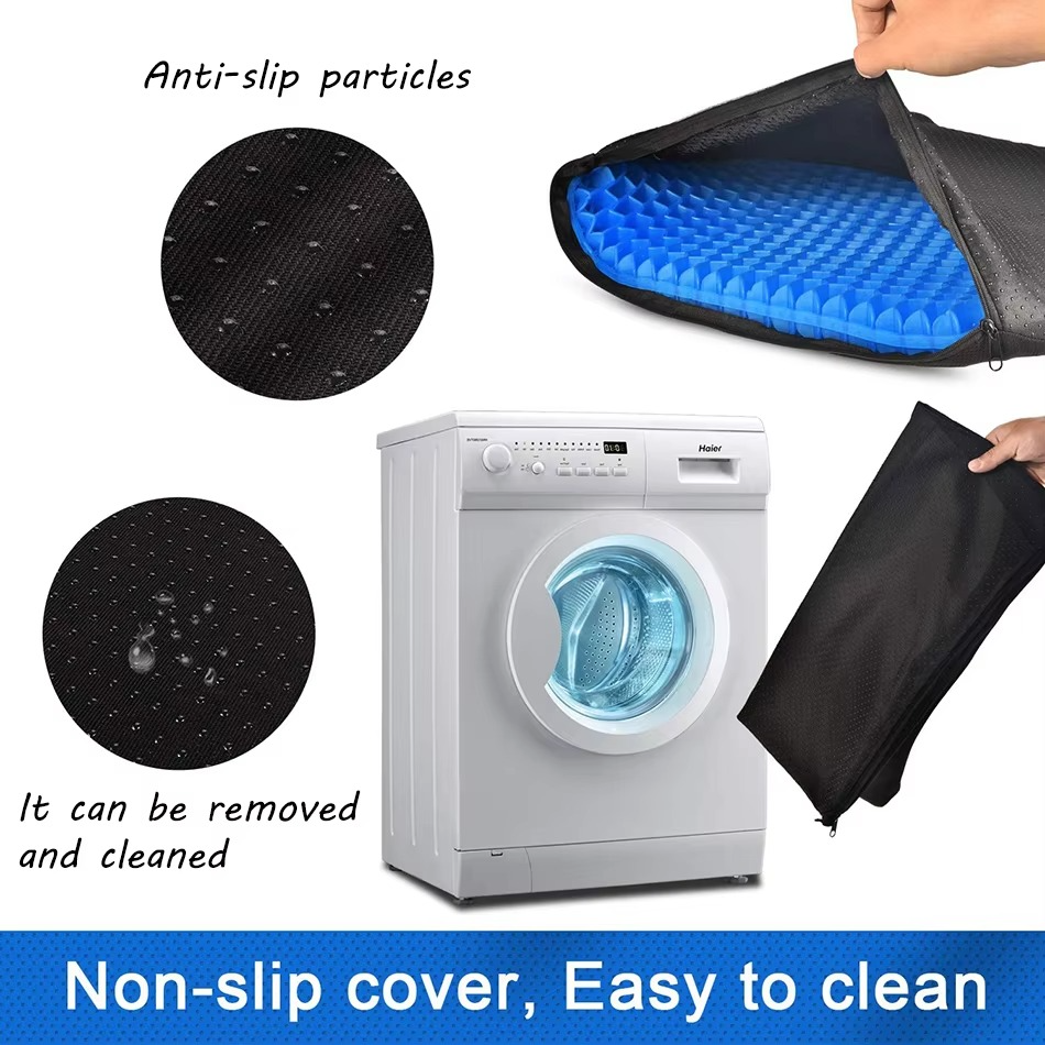 Premium Gel Cushion for Back Support and Relief