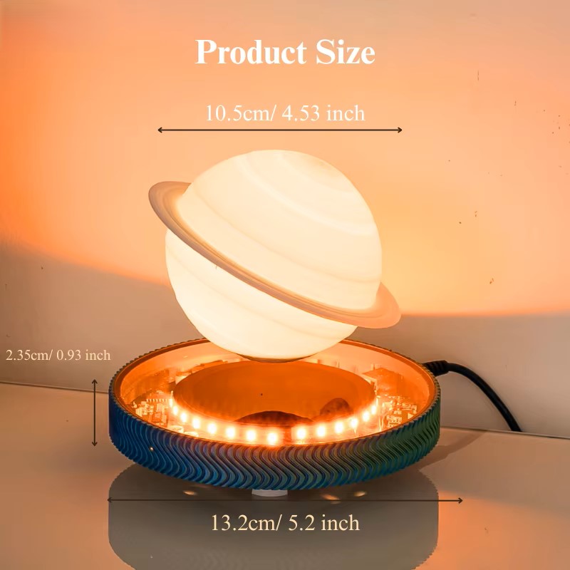 Cosmic 3D Floating Orb Desk Lamp