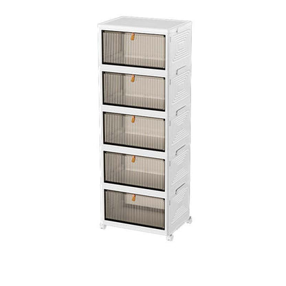 Clear Stackable Shoe Storage Rack