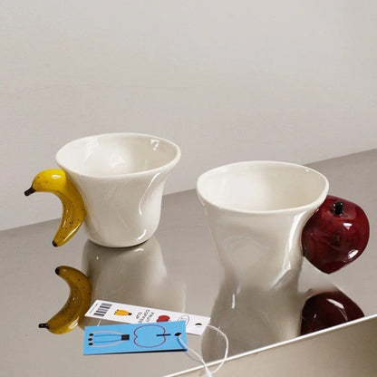 Fun Colorful 3D Grip Coffee Mug