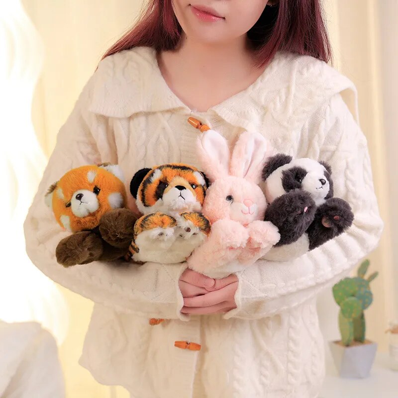 Fun Mini Soft Toy Snap Wristband