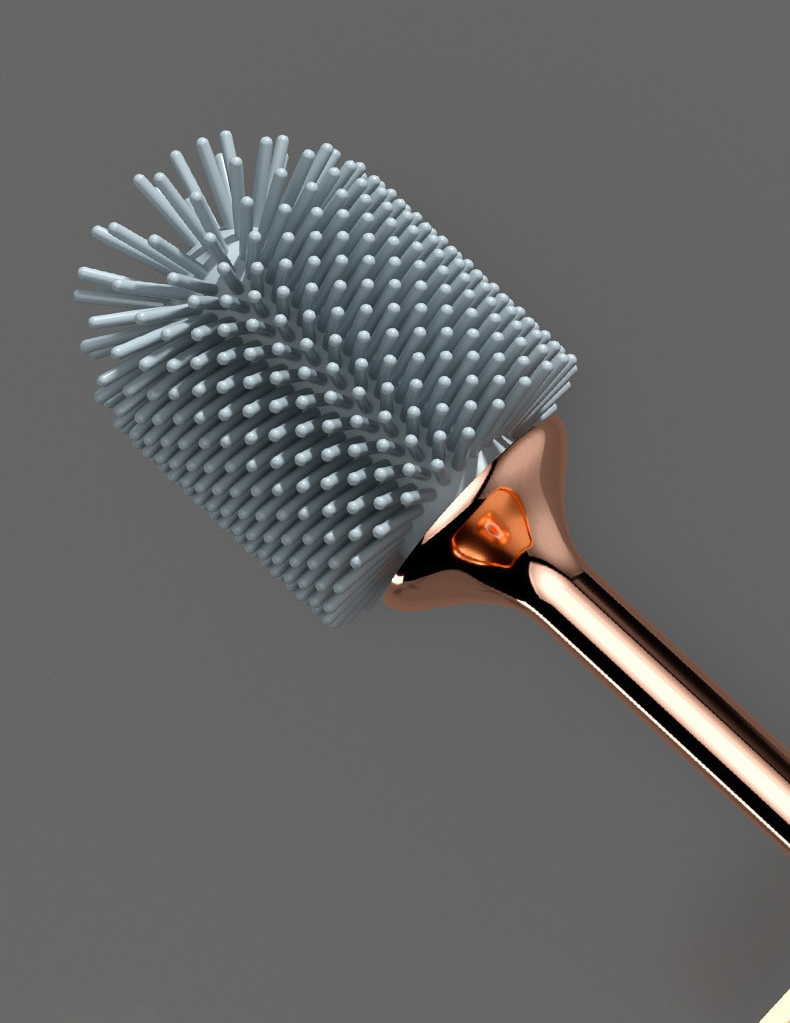Simple Bathroom Toilet Brush with Holder