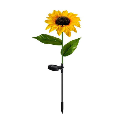 Solar Powered Garden Flower Lamp