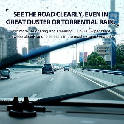Vibrant Car Rainbow Windshield Wiper Blades