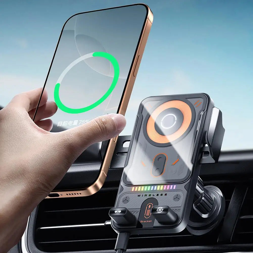 Easy Fit Wireless Car Phone Charging Mount - Yeezlab