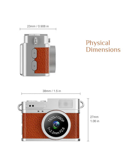Retro Camera Pendant Necklace