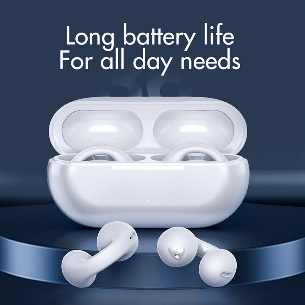 Sleek Wireless Bone Conduction Earbuds