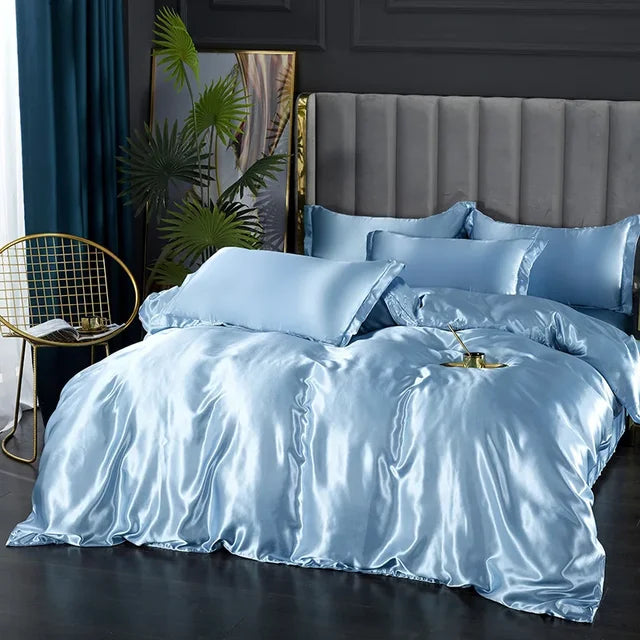 Soft Satin Bed Sheet Set